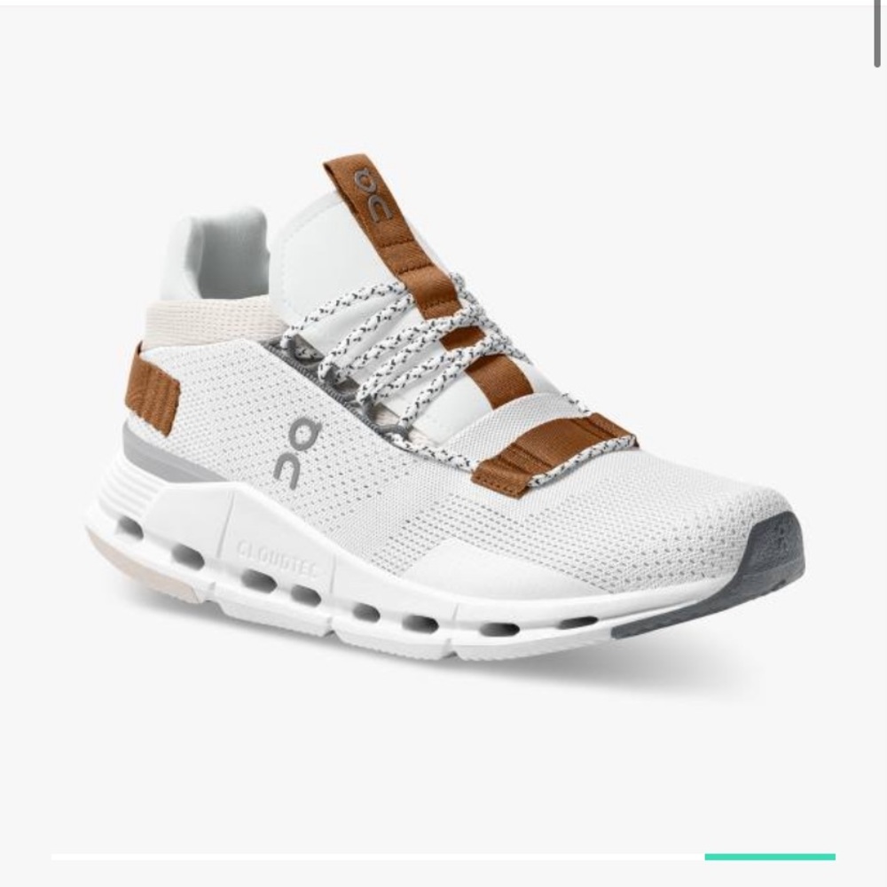 ON Running Cloudnova White Pearl